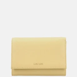 Dames Portemonnees^Loulou Essentiels Petite Fleur portemonnee S sorbet yellow