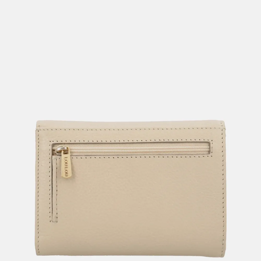 Dames Portemonnees^Loulou Essentiels Petite Fleur portemonnee S beige
