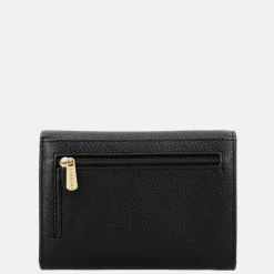 Dames Portemonnees^Loulou Essentiels Petite Fleur portemonnee S black