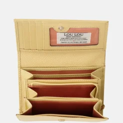 Dames Portemonnees^Loulou Essentiels Petite Fleur portemonnee S sorbet yellow
