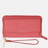 Dames Portemonnees^Loulou Essentiels SLB portemonnee grapefruit