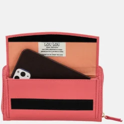 Dames Portemonnees^Loulou Essentiels SLB portemonnee grapefruit