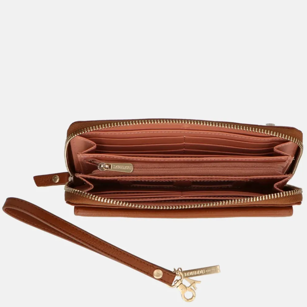 Dames Portemonnees^Loulou Essentiels SLB portemonnee cognac