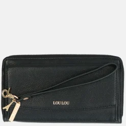 Dames Portemonnees^Loulou Essentiels SLB portemonnee black