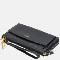 Dames Portemonnees^Loulou Essentiels SLB portemonnee dark blue