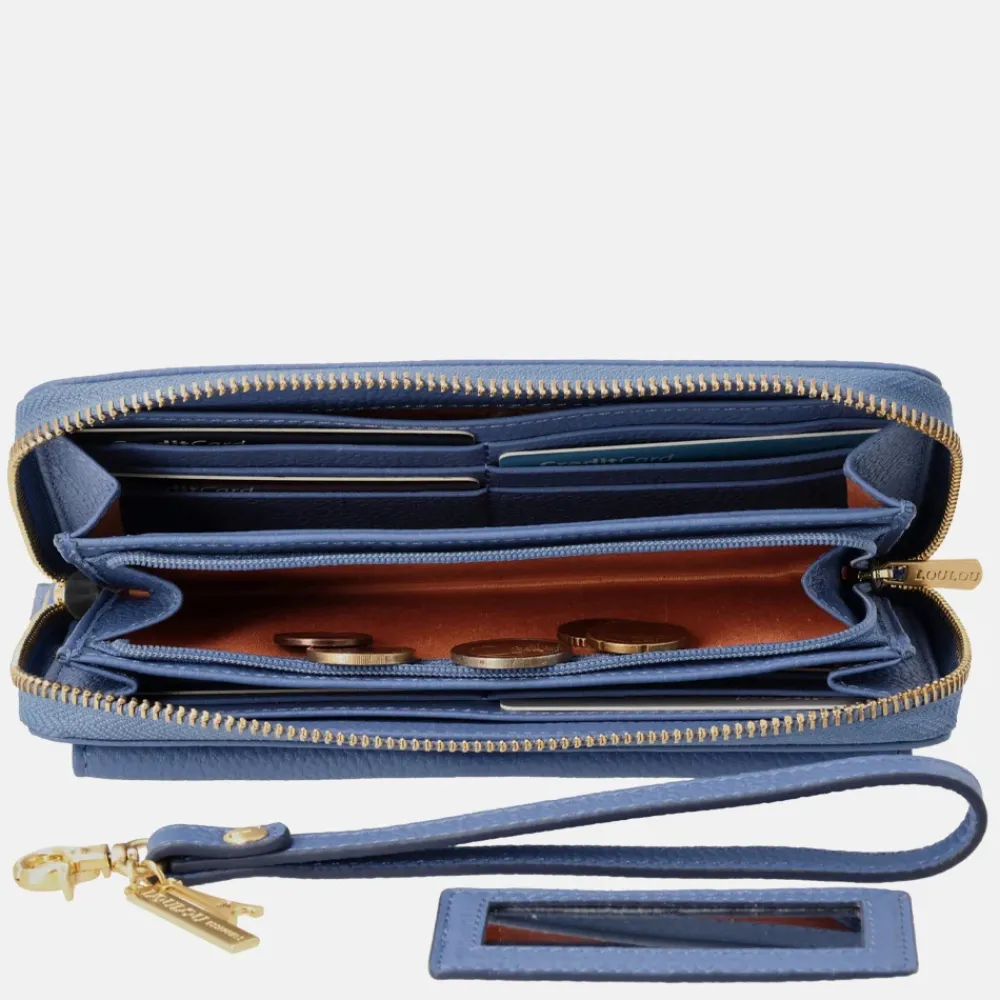 Dames Portemonnees^Loulou Essentiels SLB portemonnee hortensia