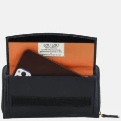 Dames Portemonnees^Loulou Essentiels SLB portemonnee dark blue