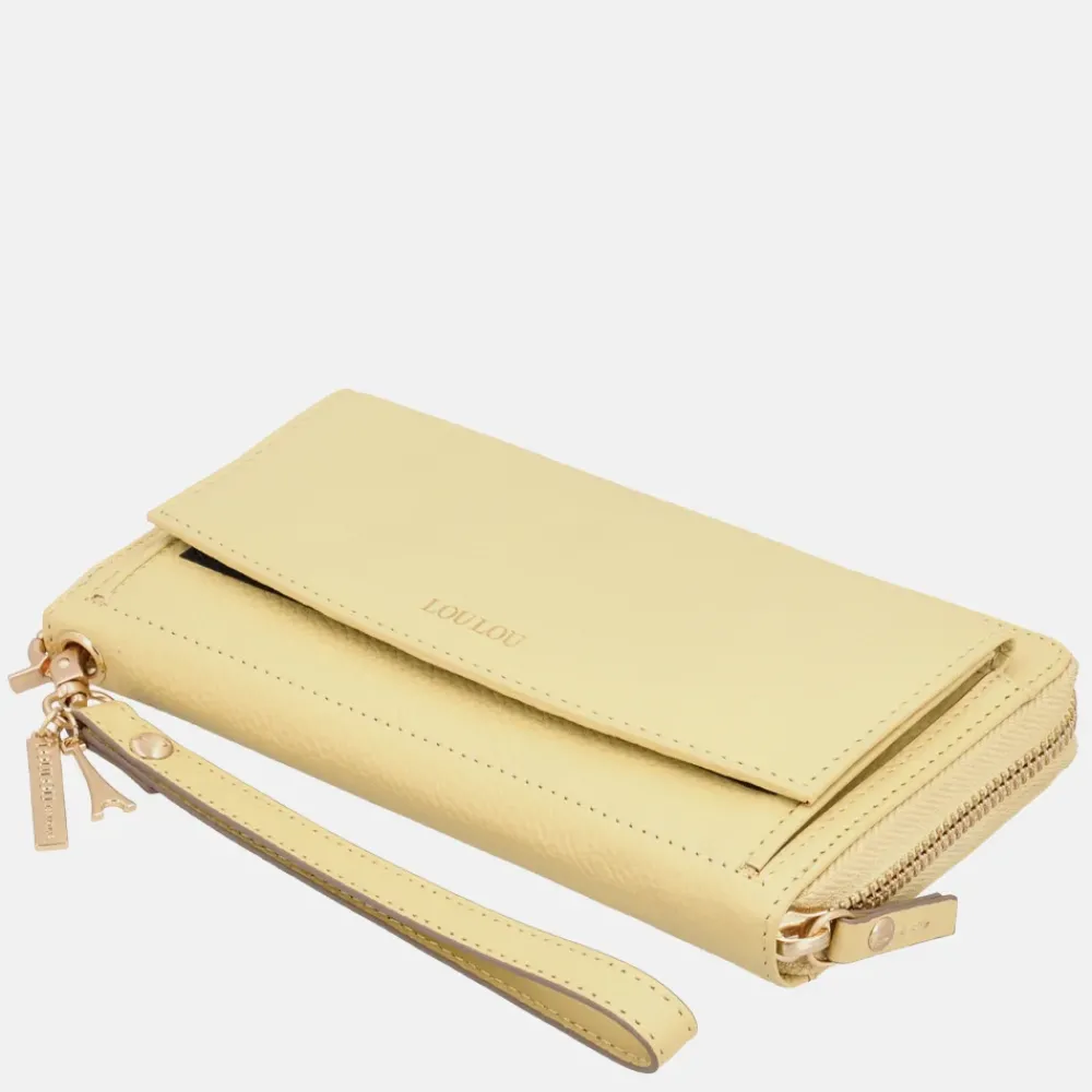 Dames Portemonnees^Loulou Essentiels SLB portemonnee sorbet yellow