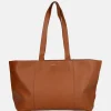 Shoppers^Loulou Essentiels Valerie shopper cognac