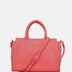 Handtassen^Loulou Essentiels Vera handtas M grapefruit