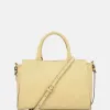 Handtassen^Loulou Essentiels Vera handtas M sorbet yellow