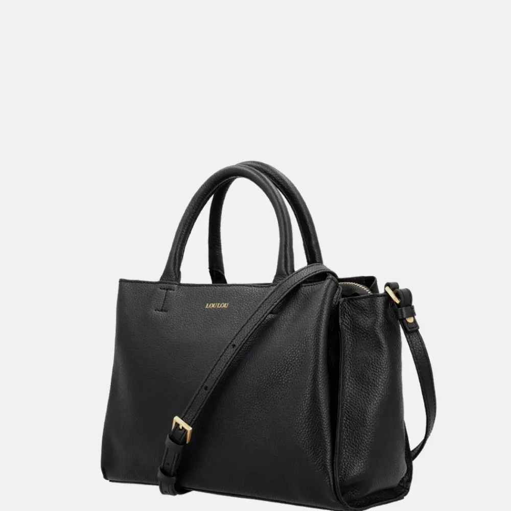 Handtassen^Loulou Essentiels Vera handtas M black