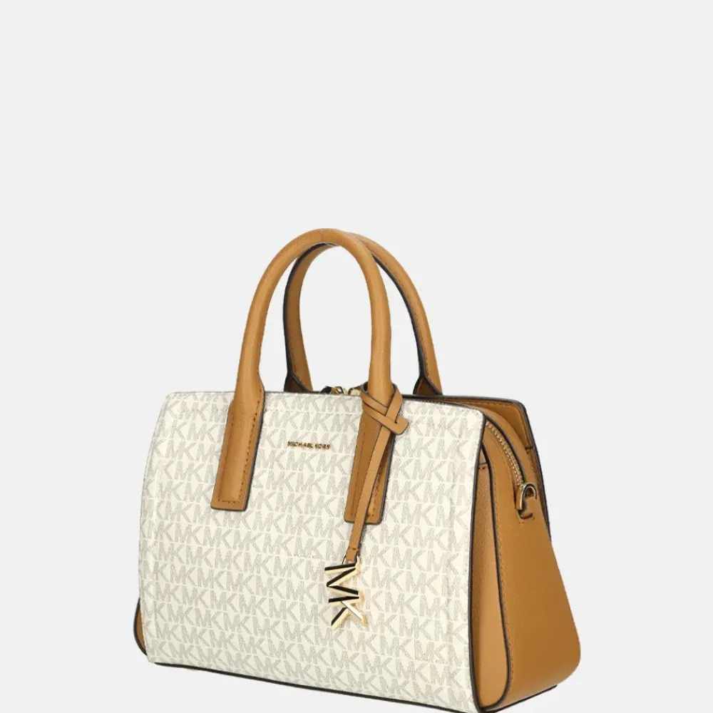 Handtassen^Michael Kors Laila handtas S vanilla/acorn