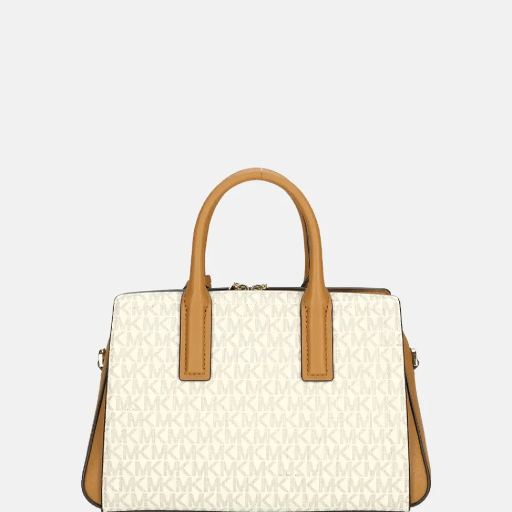Handtassen^Michael Kors Laila handtas S vanilla/acorn