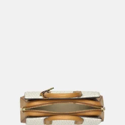 Handtassen^Michael Kors Laila handtas S vanilla/acorn