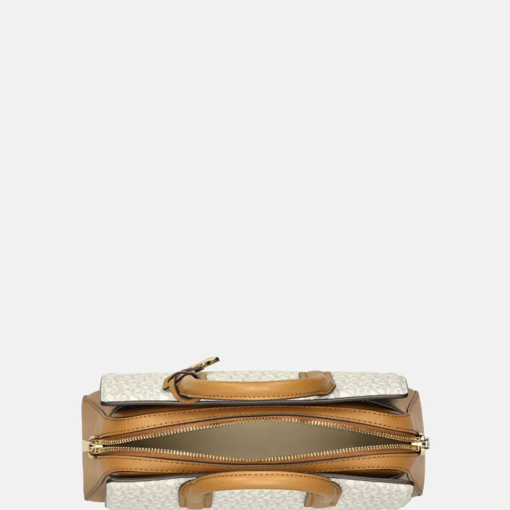 Handtassen^Michael Kors Laila handtas S vanilla/acorn