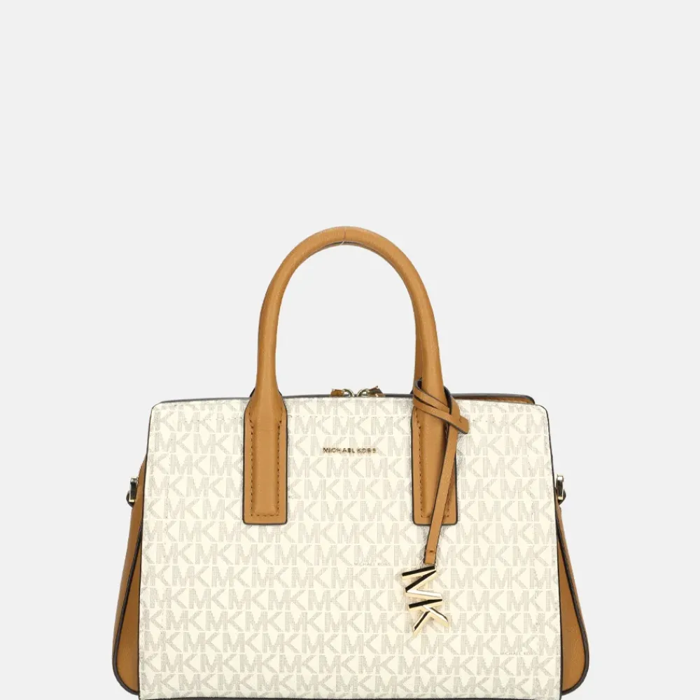 Handtassen^Michael Kors Laila handtas S vanilla/acorn