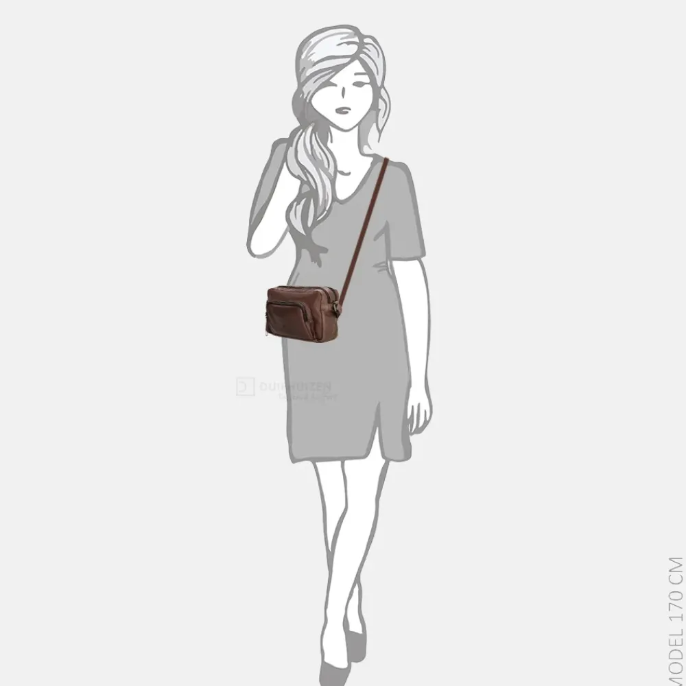 Handtassen^Micmacbags Everyday handtas S donkerbruin