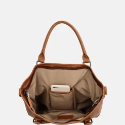 Handtassen^Micmacbags Everyday handtas M bruin