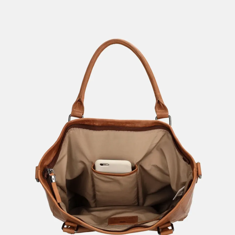 Handtassen^Micmacbags Everyday handtas M bruin