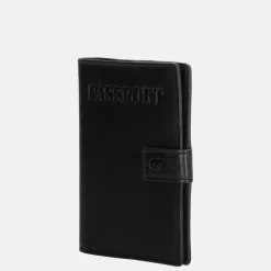 Paspoorthoesjes^Micmacbags Everyday paspoorthoes zwart