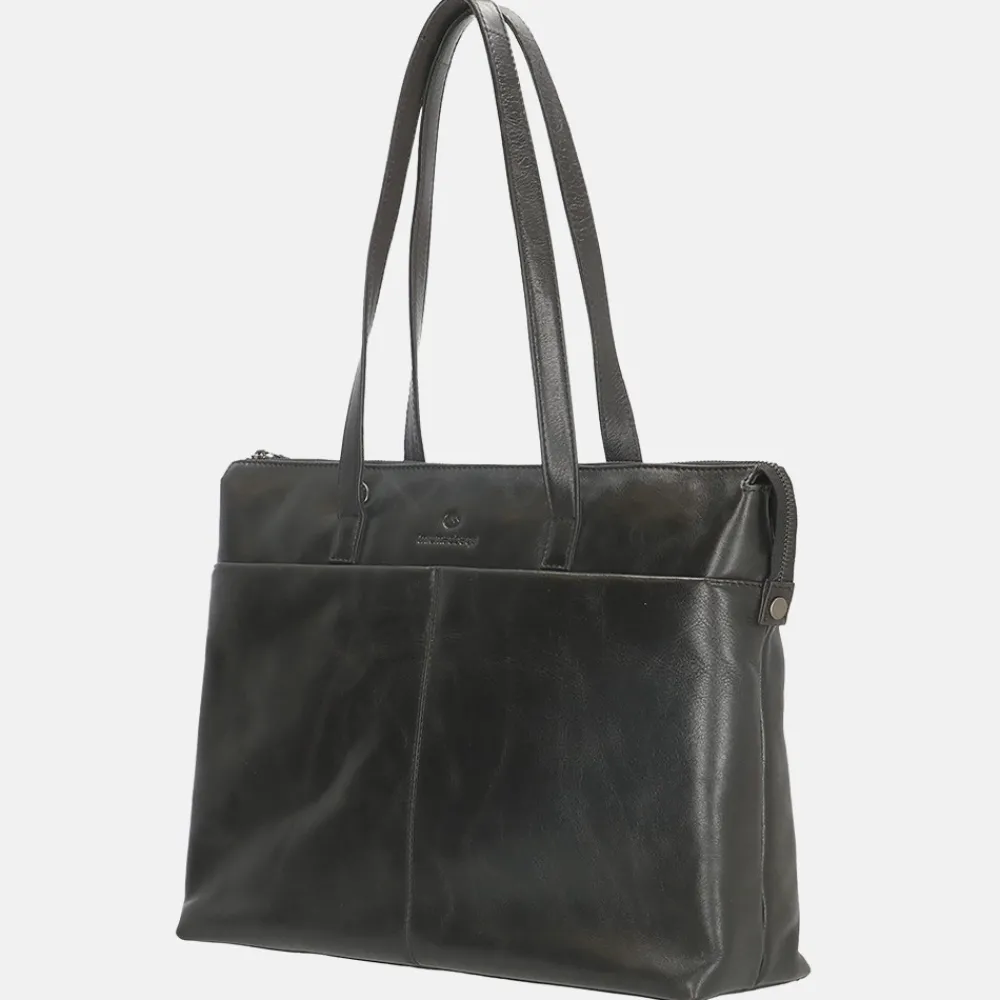 Dames Laptoptassen^Micmacbags Porto laptoptas 15 inch black