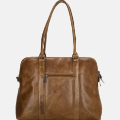 Dames Laptoptassen | Schoolhandtassen^Micmacbags Porto shopper/laptoptas 13 inch bruin