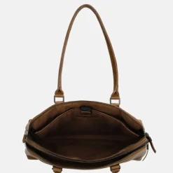 Dames Laptoptassen | Schoolhandtassen^Micmacbags Porto shopper/laptoptas 13 inch bruin