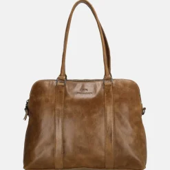 Dames Laptoptassen | Schoolhandtassen^Micmacbags Porto shopper/laptoptas 13 inch bruin