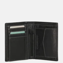 Heren Portemonnees | Gepersonaliseerde Portemonnees^Micmacbags Wallstreet billfold black