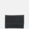 Dames Portemonnees^Mywalit Double flap portemonnee black pace