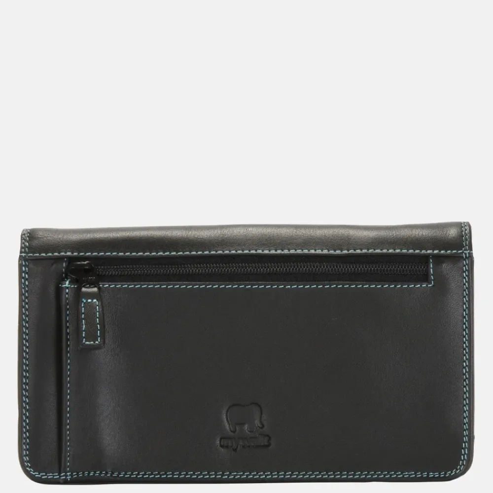 Dames Portemonnees^Mywalit Medium Matinee portemonnee L black pace