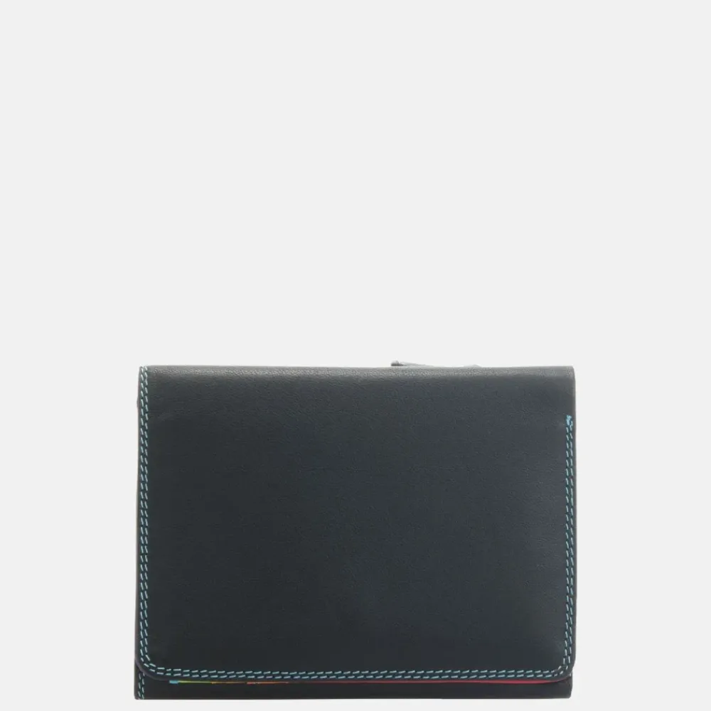 Dames Portemonnees^Mywalit Medium Tri-fold portemonnee black pace