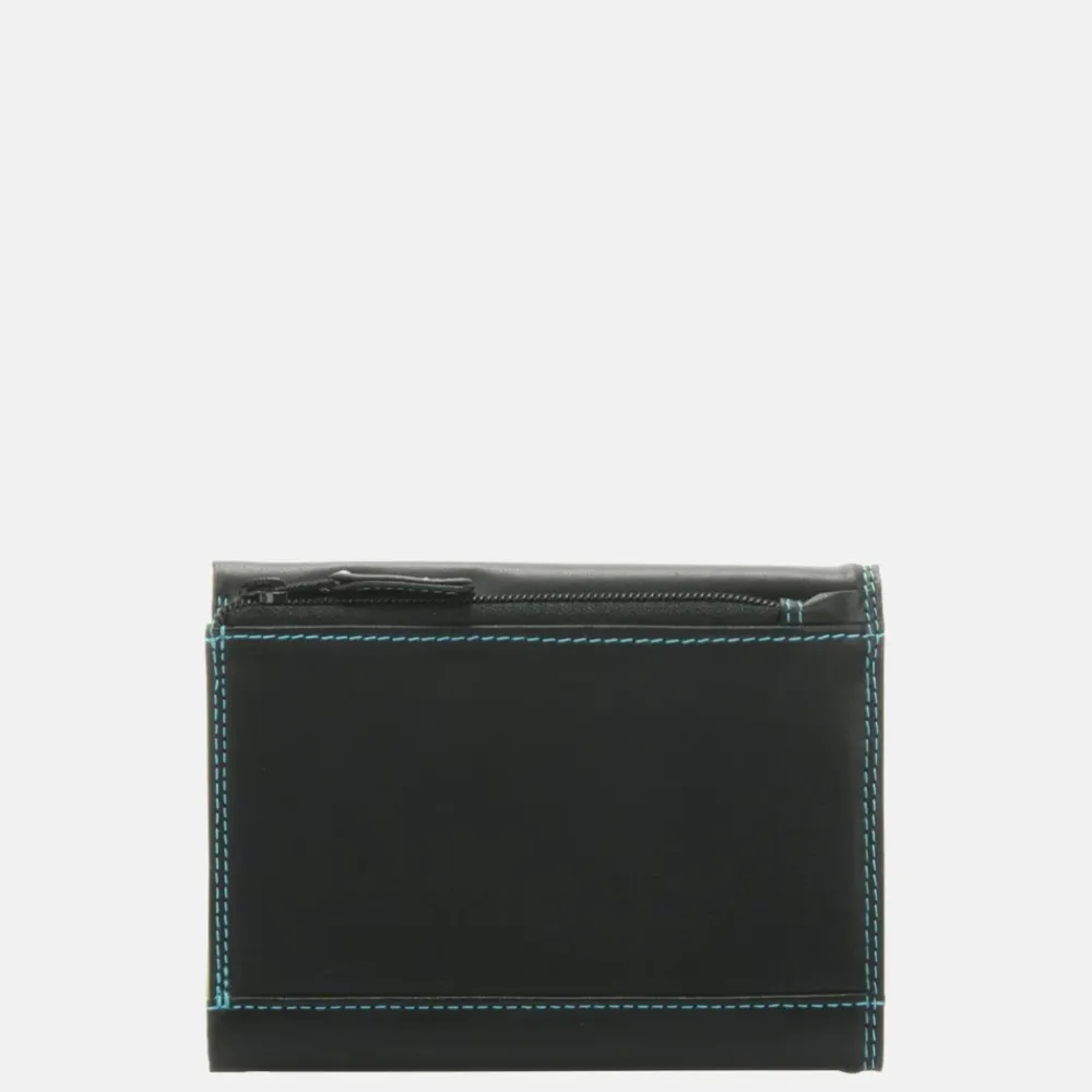 Dames Portemonnees^Mywalit Medium Tri-fold portemonnee black pace