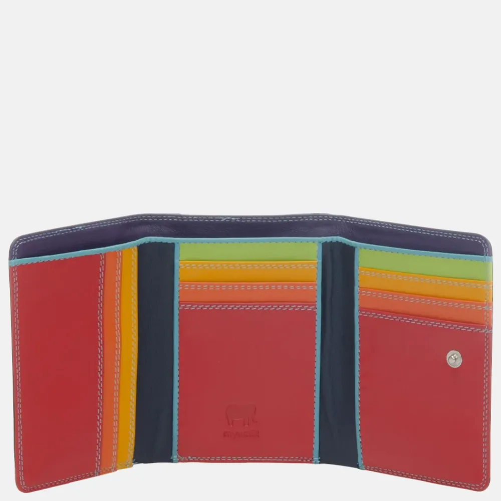 Dames Portemonnees^Mywalit Medium Tri-fold portemonnee black pace