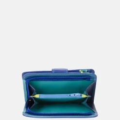 Dames Portemonnees^Mywalit snap portemonnee medium seascape