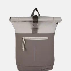 School Rugzakken | School Rugzakken^New Rebels Backham laptoprugzak 15 inch L taupe