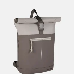 School Rugzakken | School Rugzakken^New Rebels Backham laptoprugzak 15 inch L taupe