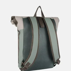 School Rugzakken | School Rugzakken^New Rebels Backham laptoprugzak 15 inch L salie groen