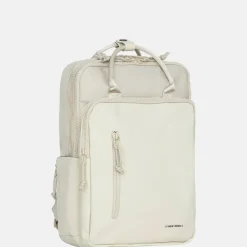 School Rugzakken | School Rugzakken^New Rebels Bruce laptoprugzak 15 inch beige