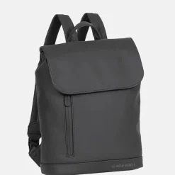 Vrijetijd Rugzakken | School Rugzakken^New Rebels Daley Flap rugzak black