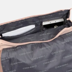 Vrijetijd Rugzakken | School Rugzakken^New Rebels Daley Flap rugzak soft pink