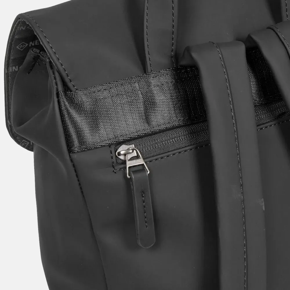 Vrijetijd Rugzakken | School Rugzakken^New Rebels Daley Flap rugzak black