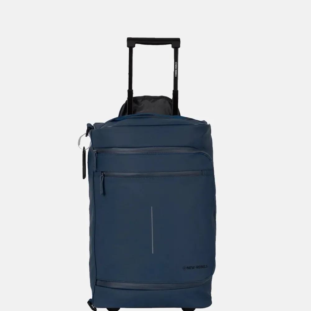 Handbagage Tassen | Reistassen Op Wielen^New Rebels Harper on board reistas S navy