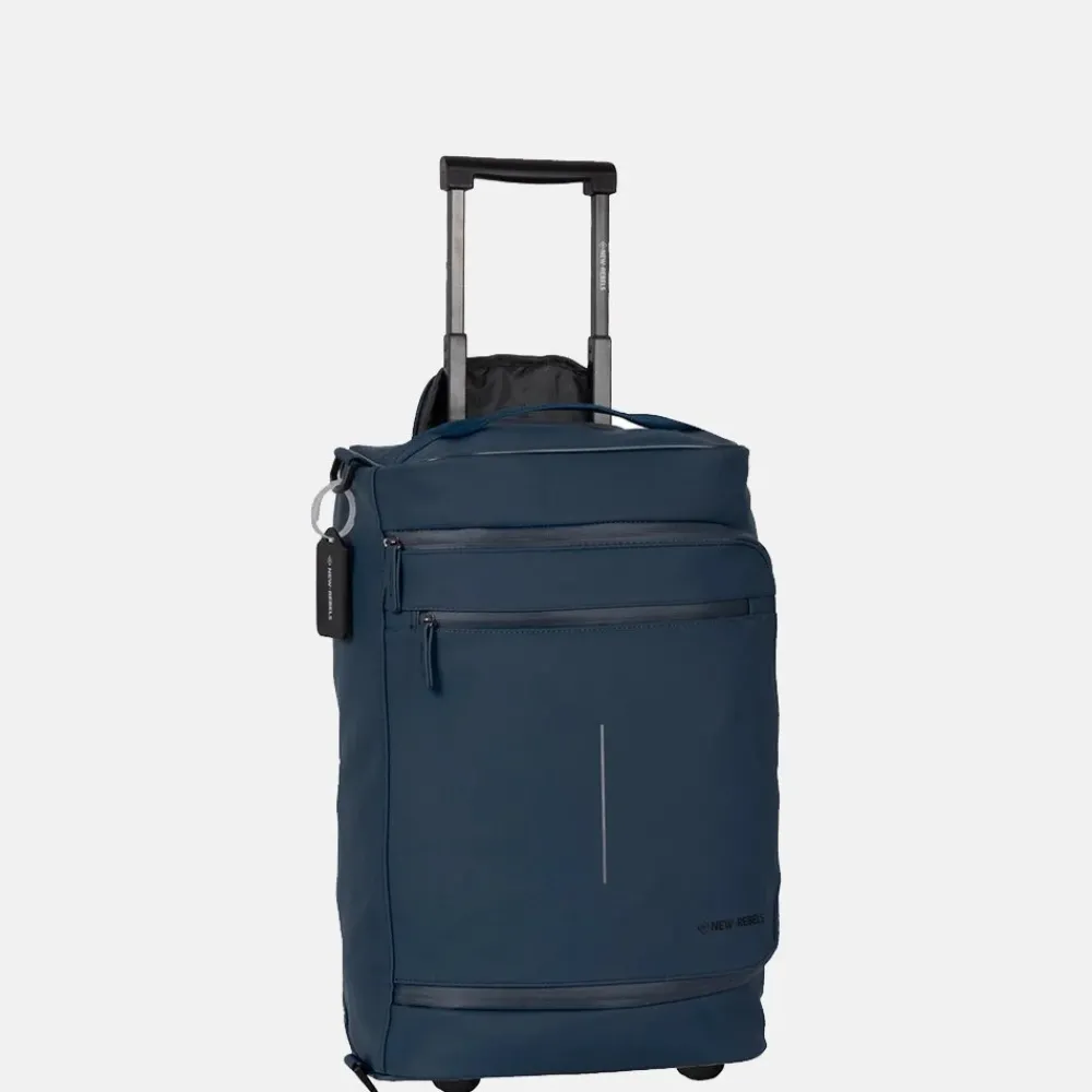 Handbagage Tassen | Reistassen Op Wielen^New Rebels Harper on board reistas S navy