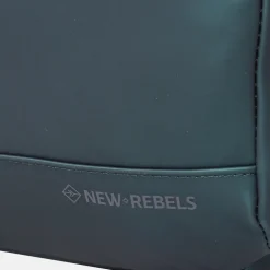 School Rugzakken | School Rugzakken^New Rebels Harper rugzak 13.3 inch dark green