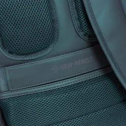 School Rugzakken | School Rugzakken^New Rebels Harper rugzak 13.3 inch dark green