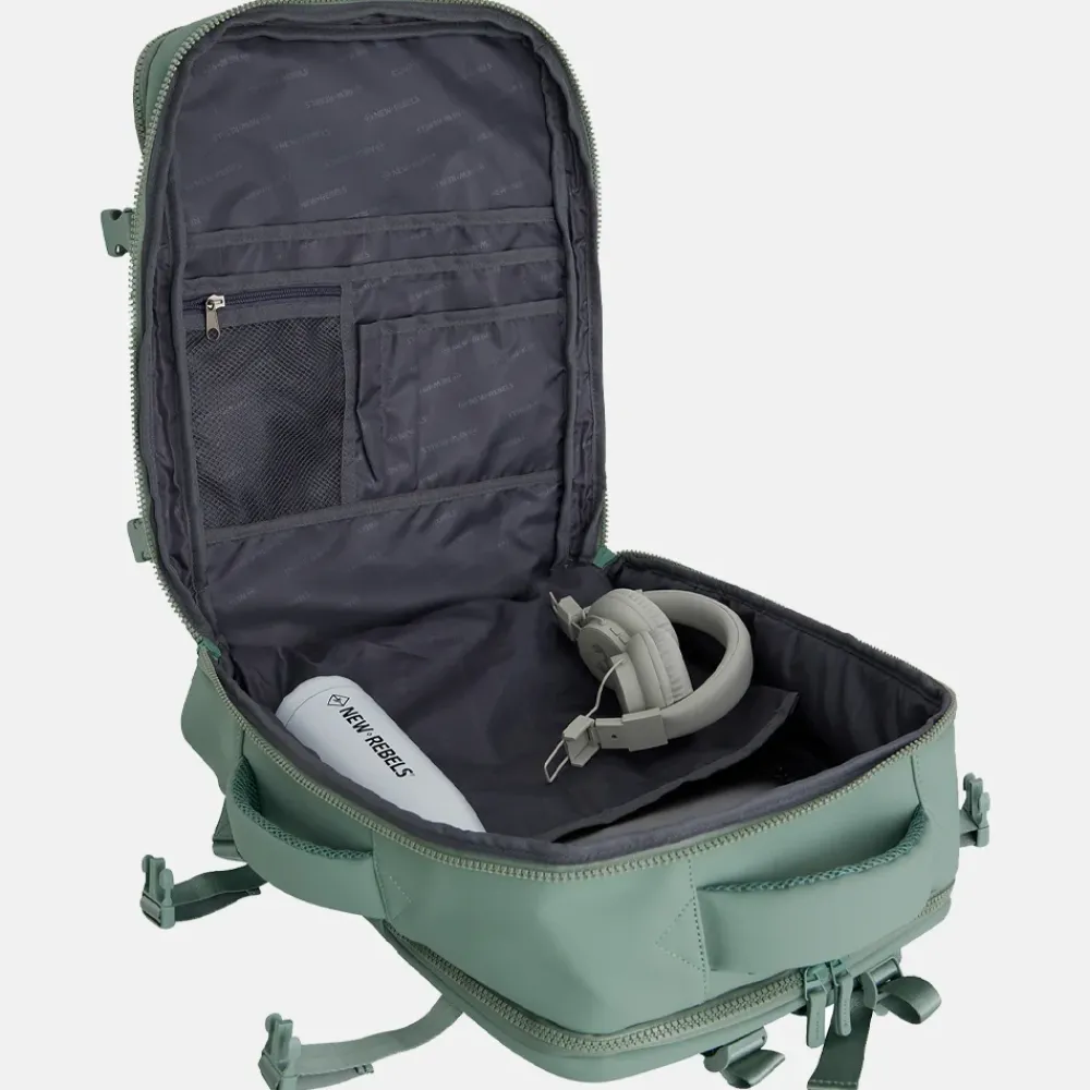 Handbagage Tassen | Underseaters^New Rebels Jessi Womby underseater salie groen