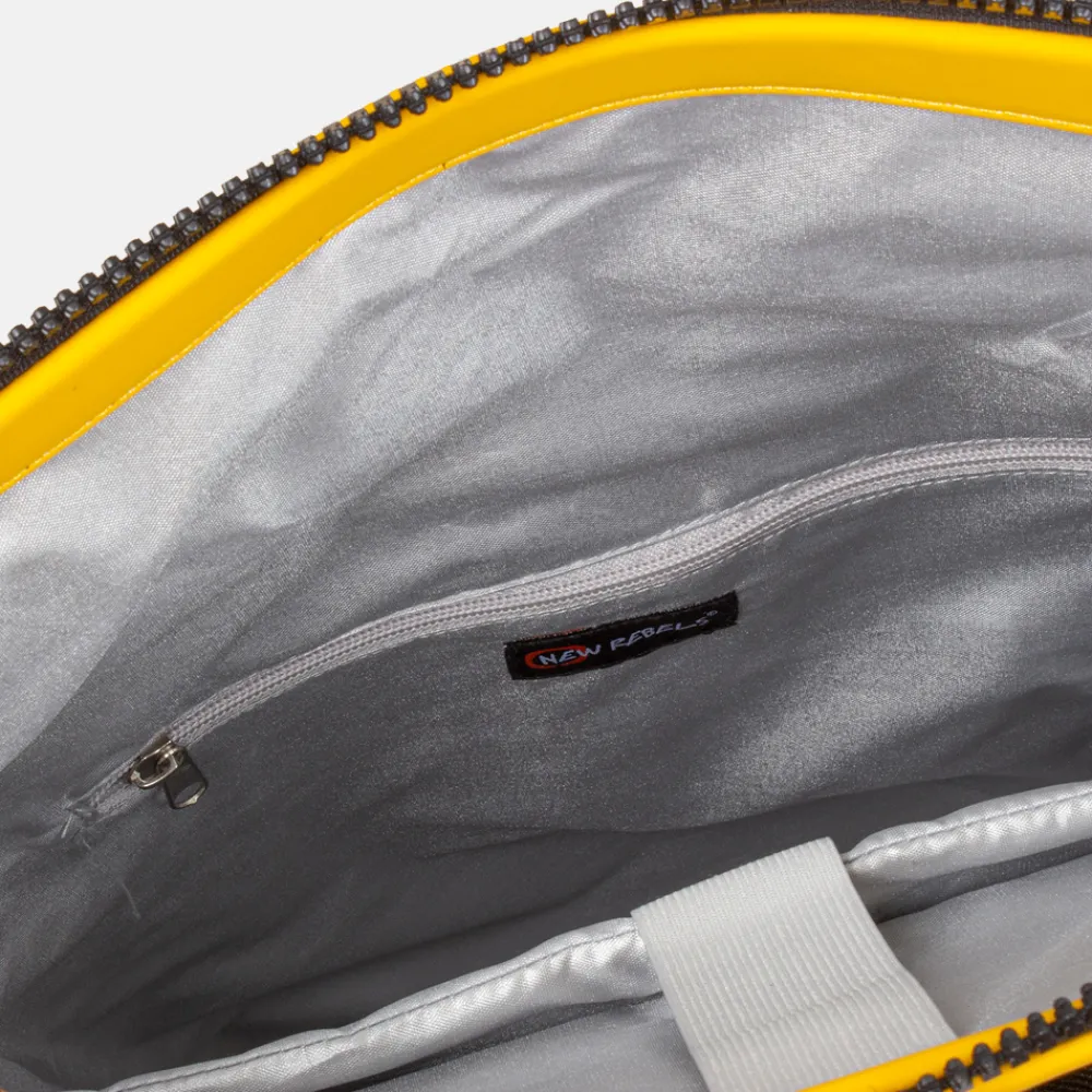 School Rugzakken | School Rugzakken^New Rebels Mart laptop rugzak 15 inch yellow