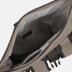 School Rugzakken | School Rugzakken^New Rebels Mart laptoprugzak 15 inch taupe